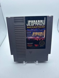 Vintage Nintendo NES Jeopardy Video Game Cartridge