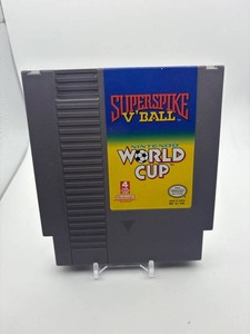 Nintendo NES Super Spike Vball  Nintendo World Cup Cartridge