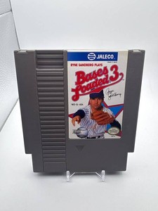 Jaleco Ryne Sandberg Plays Bases Loaded 3 NES Cartridge NES-3L-USA