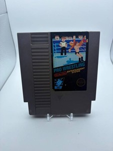 Vintage Nintendo Pro Wrestling NES Game Cartridge