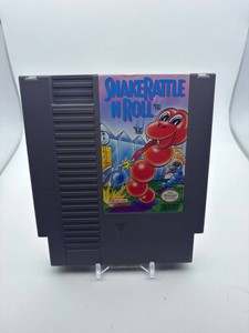 Nintendo Snake Rattle N Roll NES Game Cartridge