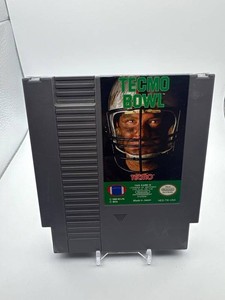 Vintage Nintendo NES Tecmo Bowl Football Game Cartridge