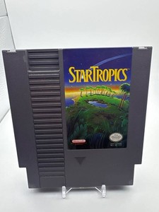 Vintage Nintendo StarTropics NES Game Cartridge