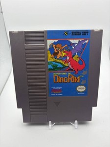 Vintage Adventures of Dino Riki NES Game Cartridge