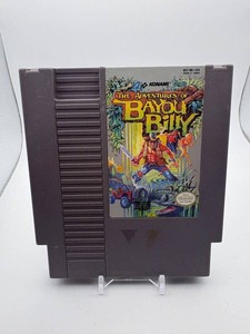 Vintage Konami the Adventures of Bayou Billy NES Cartridge NES-MU-USA