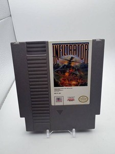 Vintage Nintendo NES Infiltrator Game Cartridge NES-IF-USA